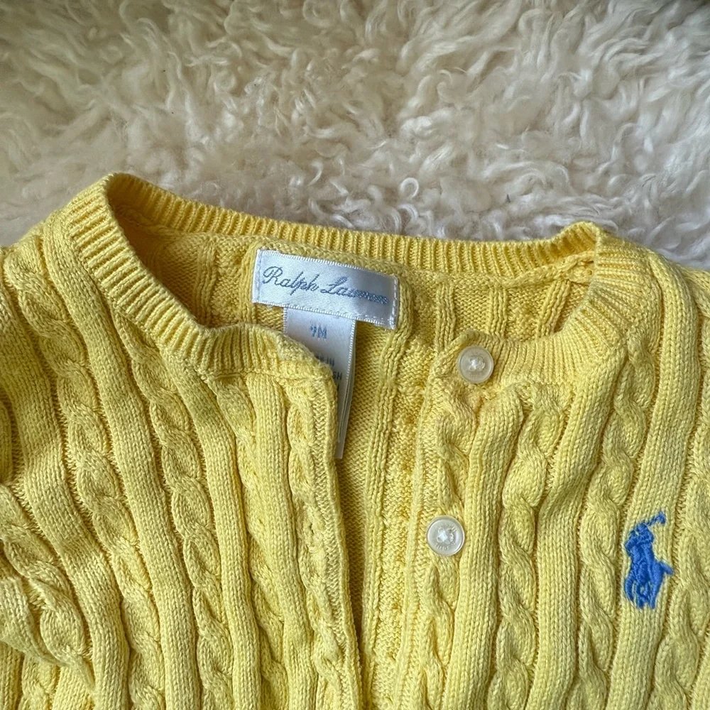 Ralph Lauren Cable Knit Cardigan